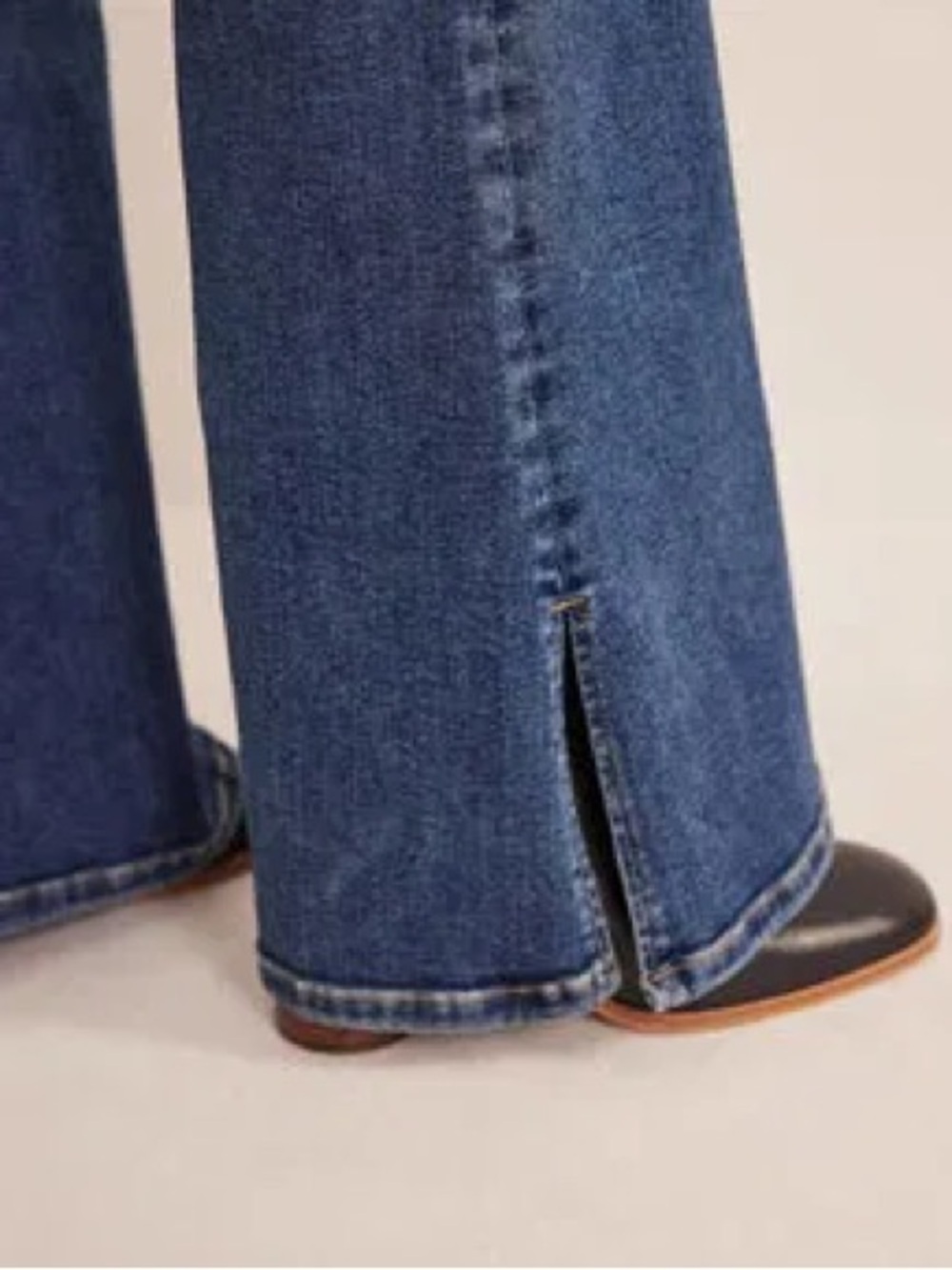 Boden Women's High-Rise Split Flare Jeans 28x32 - Picture 4 of 9